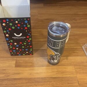 Green Bay Tumbler with Lid